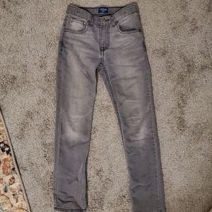 Boys gray slim fit jeans